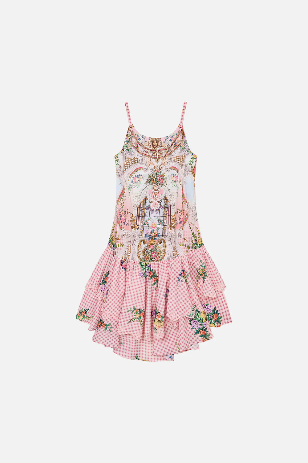 Lisbon Lullaby Kids Tiered High-Low Dress (4-10 Years)