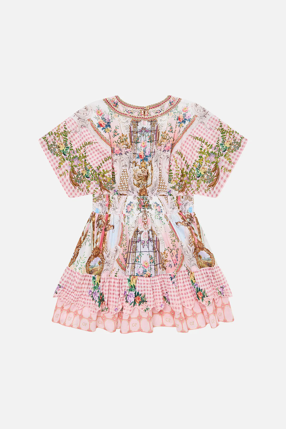 Lisbon Lullaby Kids Mini Dress with Frill Hem (4-10 Years)