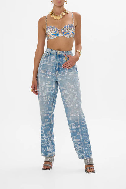Camilla Mystic Monogram Girlfriend Jeans
