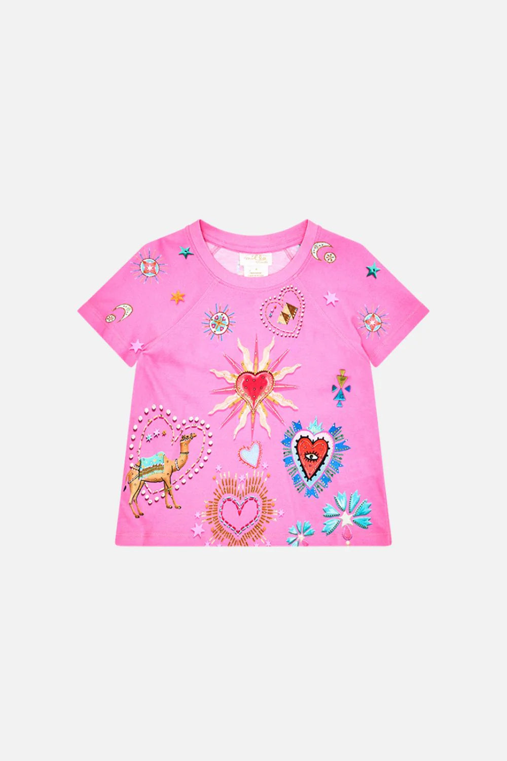 Rainbow Roads Kids Raglan Tee