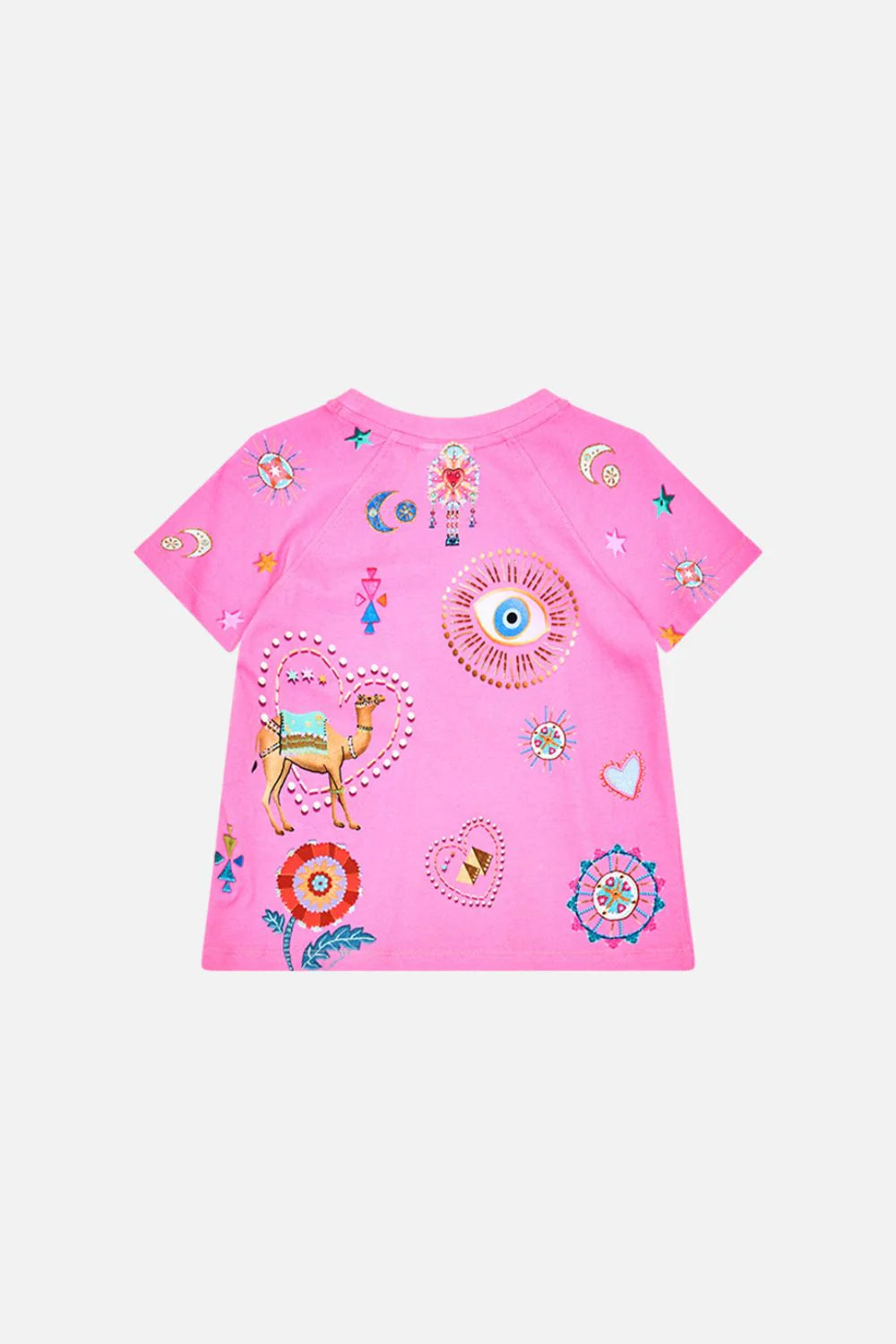 Rainbow Roads Kids Raglan Tee