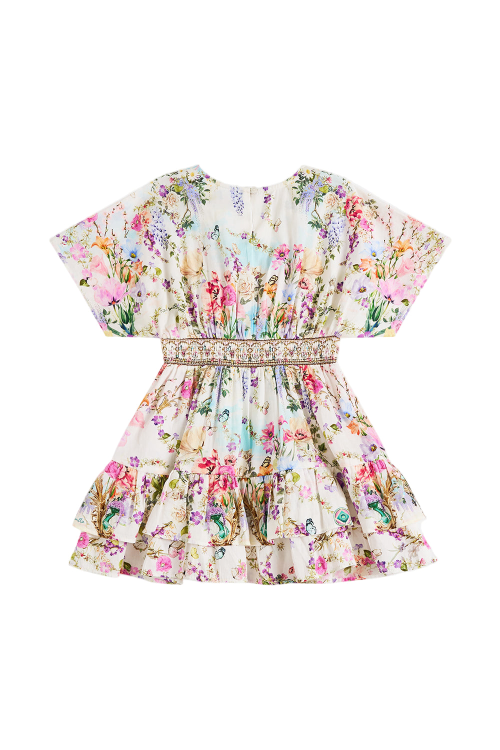 Wicked Munchkinland Kids Mini Dress With Frill Hem