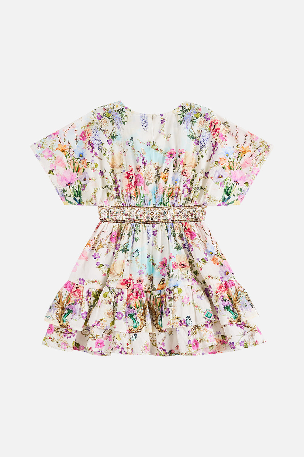 Wicked Munchkinland Kids Mini Dress With Frill Hem