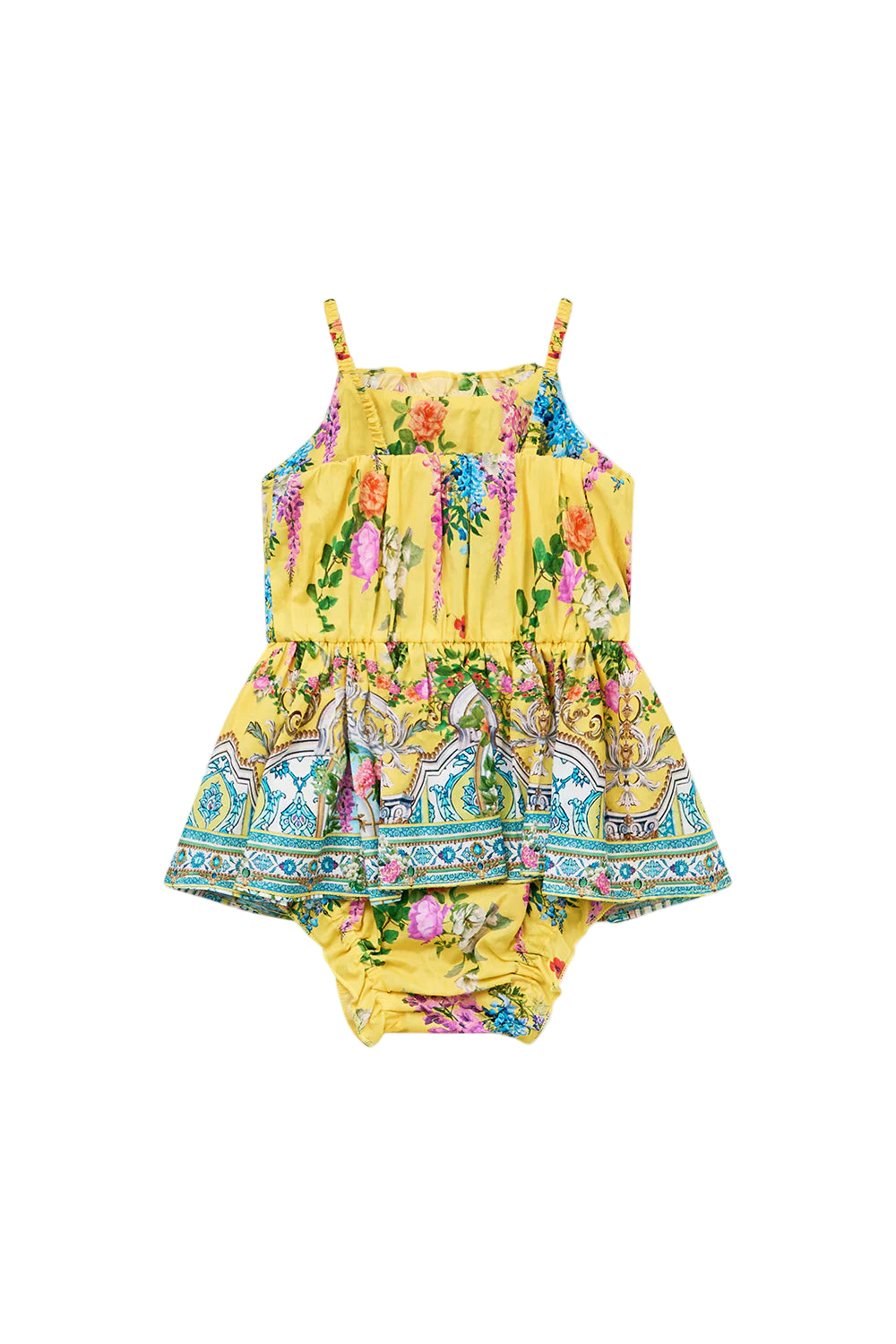 Tales Of Topkapi Palace Babies Jump Dress With Frill Neck