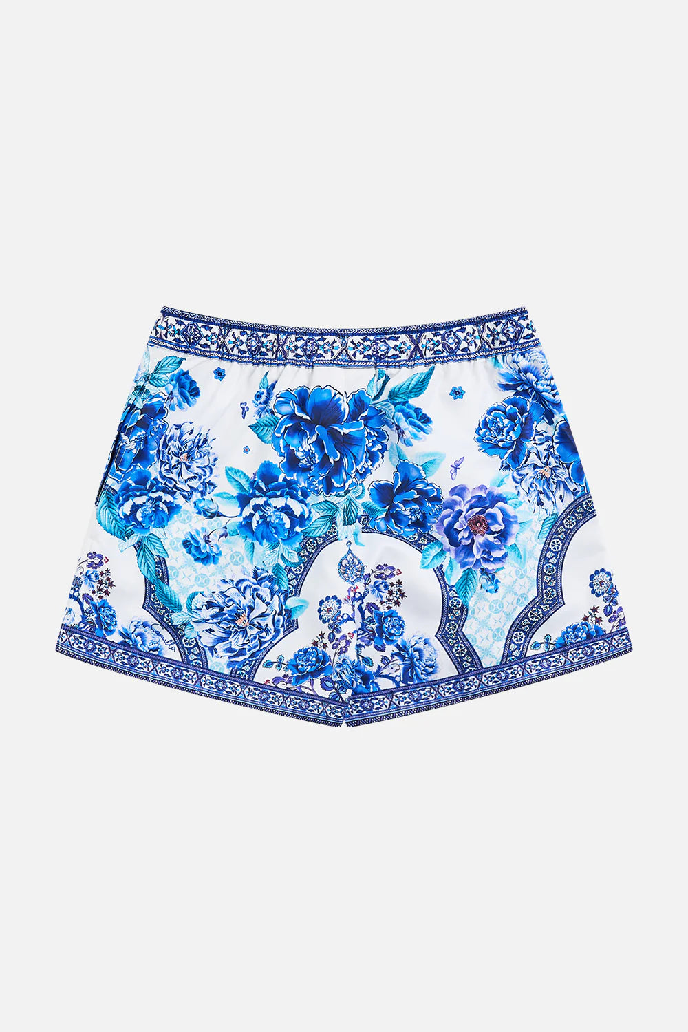 Boys Mid Length Boardshort With Elastic Waist