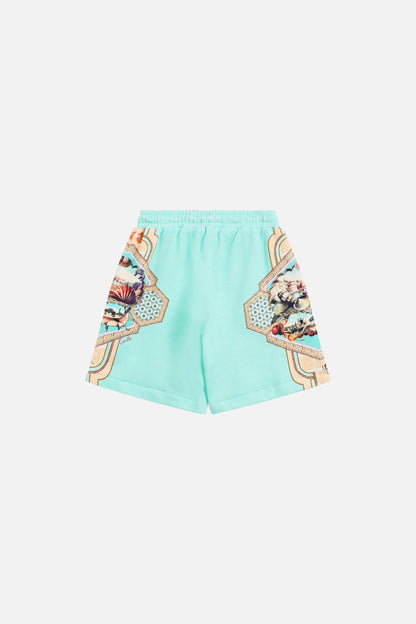 With Love From Turkiye Boys Track Short With Elastic Waist