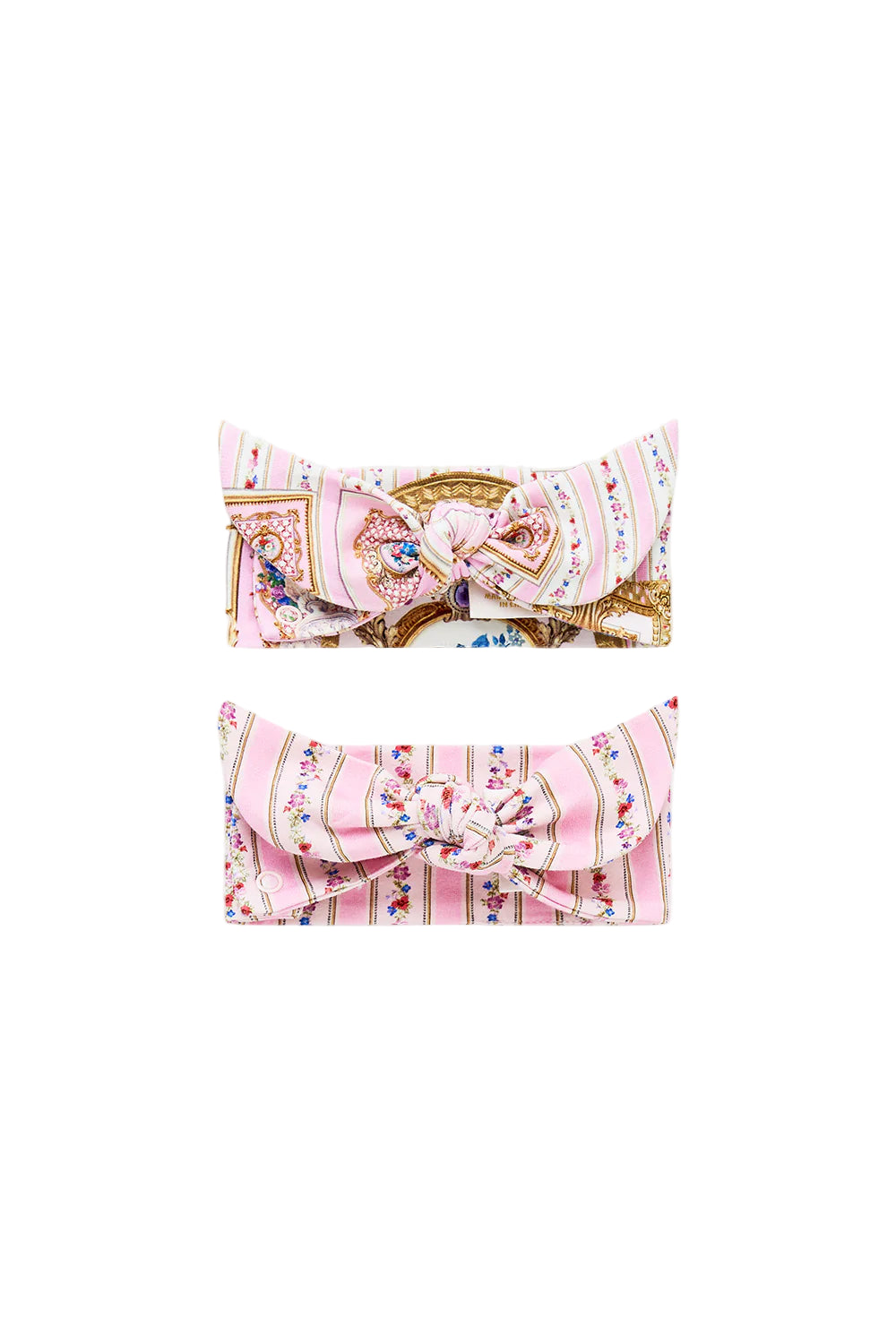 Palatial Pastels Babies Soft Tie Headband Set