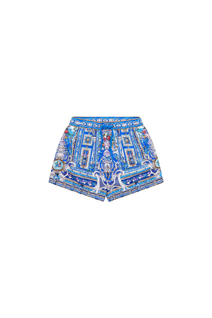 Ottoman Opulence Boys Mid Length Boardshort W Elastic Waist