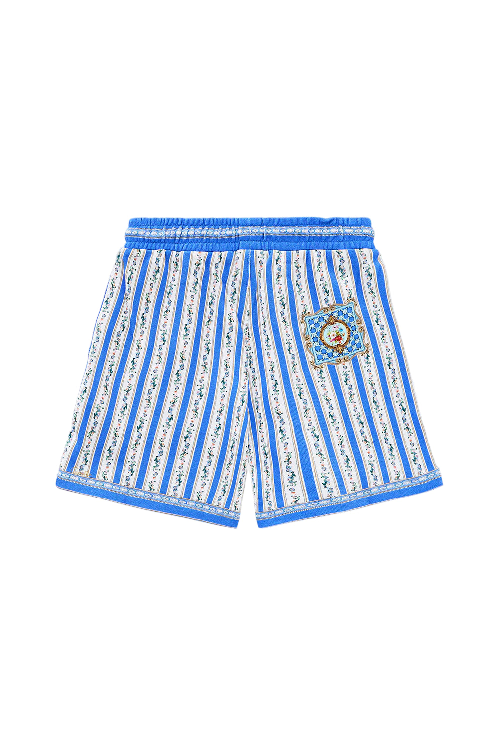 Ottoman Opulence Boys Track Short With Elastic Waist