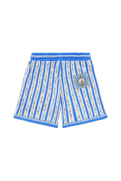 Ottoman Opulence Boys Track Short With Elastic Waist