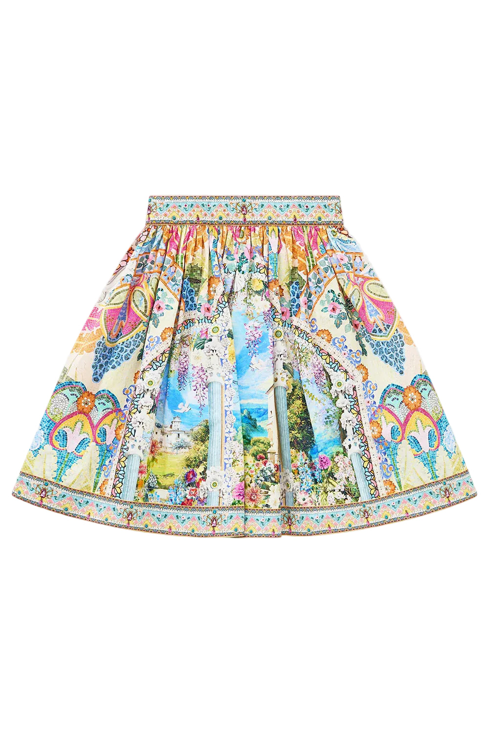 Kids Gathered A Line Midi Skirt Schoolsoutdesignerkidswear