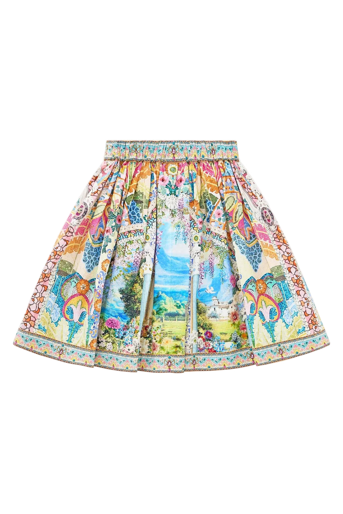 Kids Gathered A Line Midi Skirt Schoolsoutdesignerkidswear