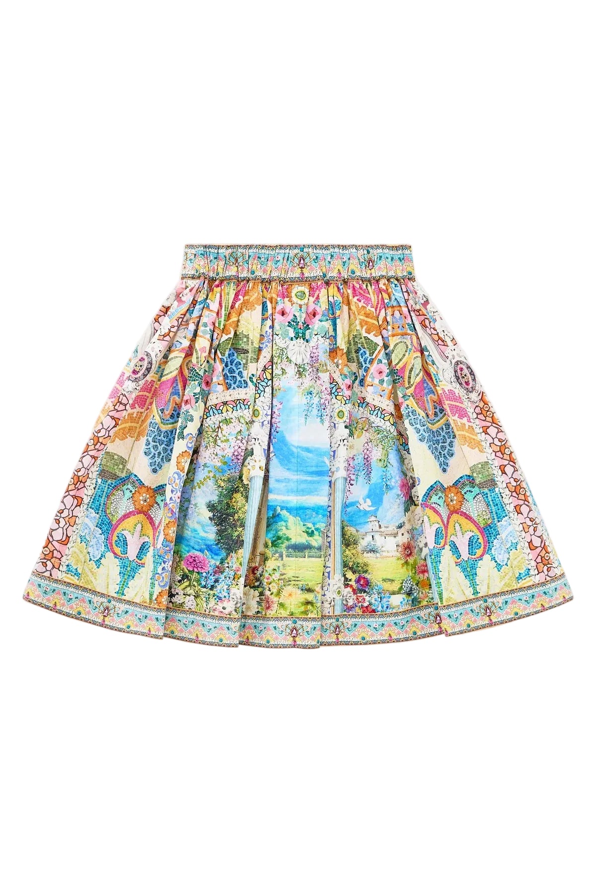 Kids Gathered A Line Midi Skirt Schoolsoutdesignerkidswear