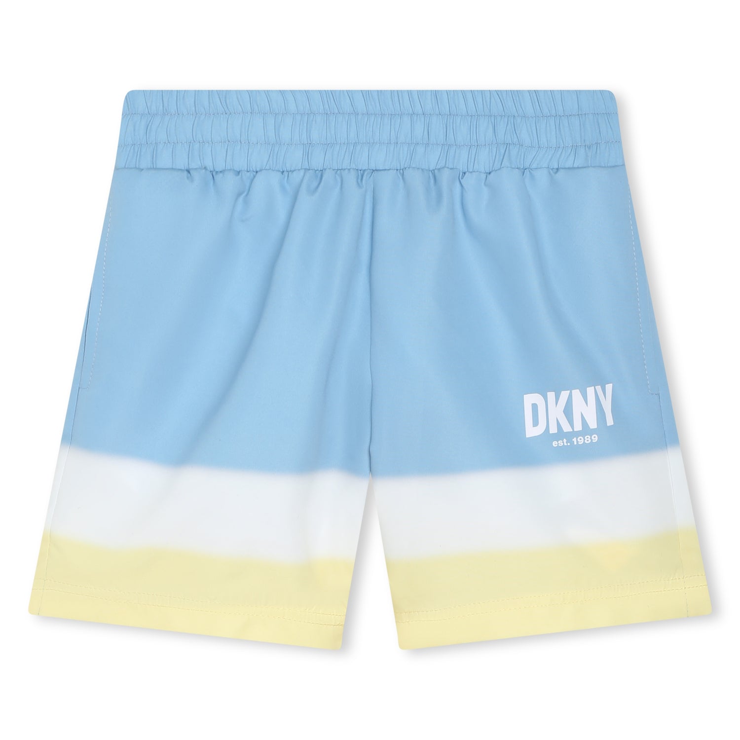 Quick Dry Swim Shorts with Stripes