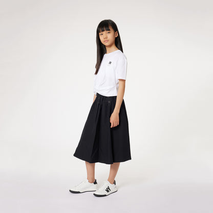 Pleated Midi Skirt