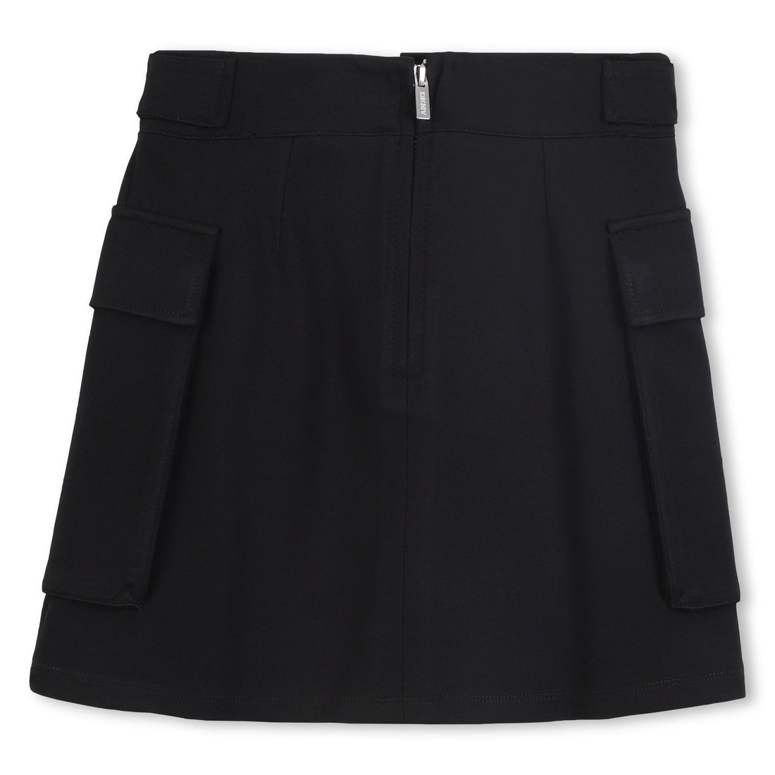 Milano Skirt with Snap Band Waist and Printed Front Illustration