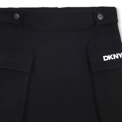 Milano Skirt with Snap Band Waist and Printed Front Illustration