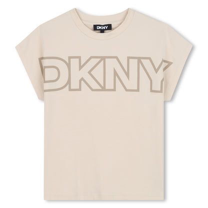 Organic Cotton Jersey Short Sleeve T-Shirt with Printed Front Illustration