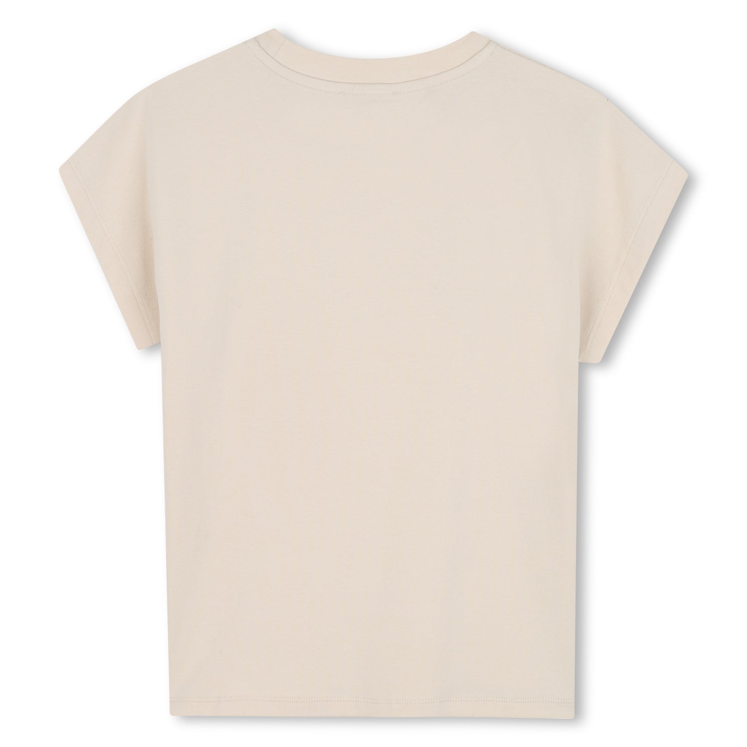 Organic Cotton Jersey Short Sleeve T-Shirt with Printed Front Illustration