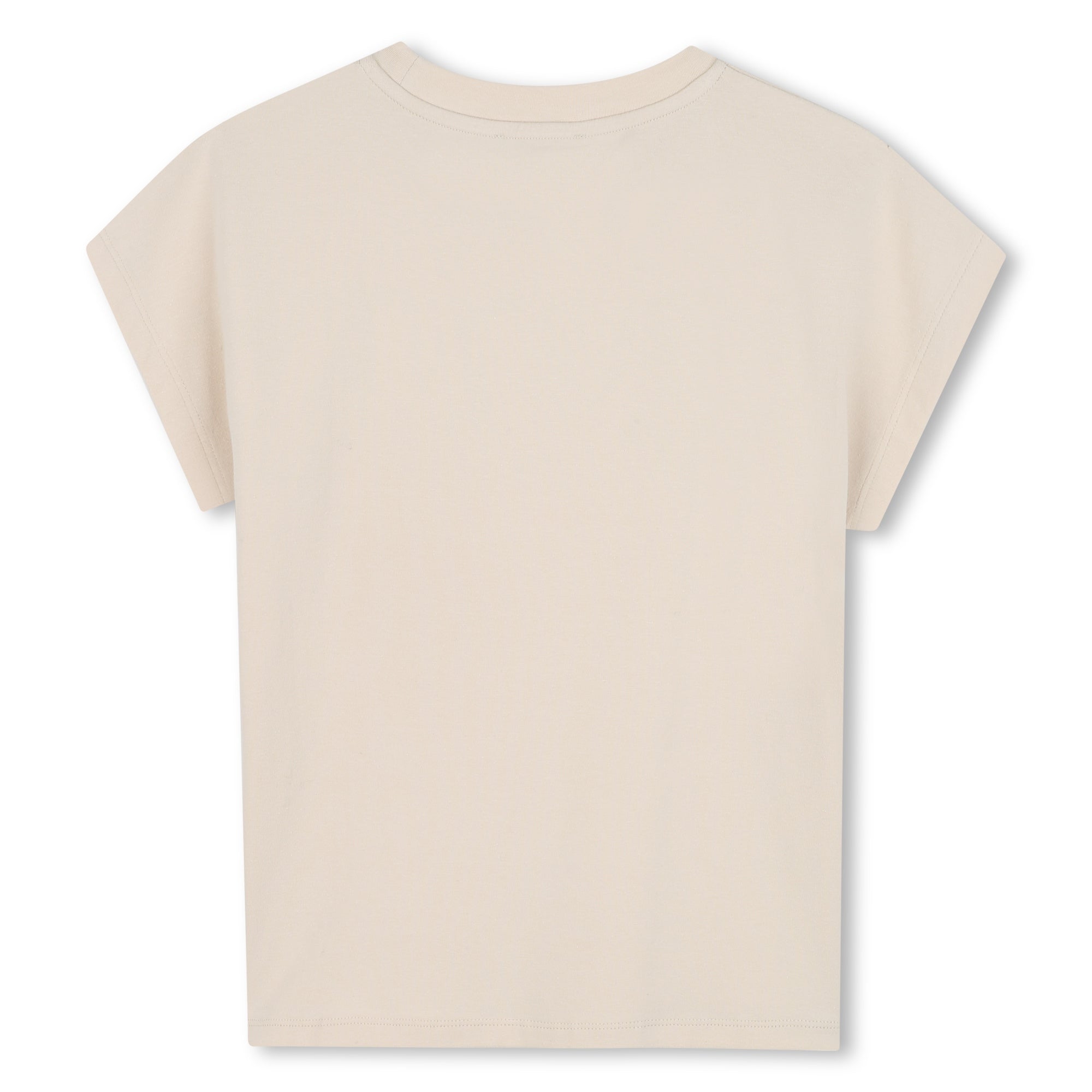 Organic Cotton Jersey Short Sleeve T-Shirt with Printed Front Illustration
