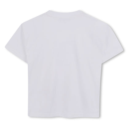 Organic Cotton Short Sleeve T-Shirt with Heart of NY Logo and 2-in-1 Sleeves