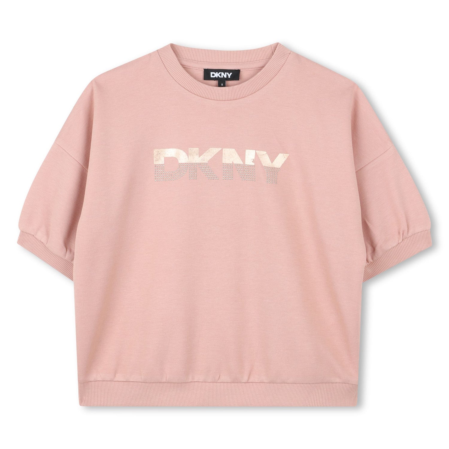 Metallic Logo T-Shirt for Girls
