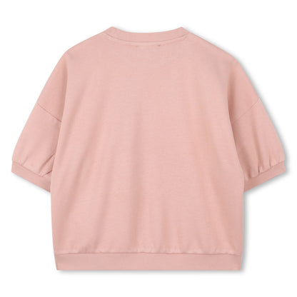 Metallic Logo T-Shirt for Girls