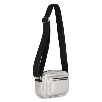 Silver Crossbody Bag for Girls