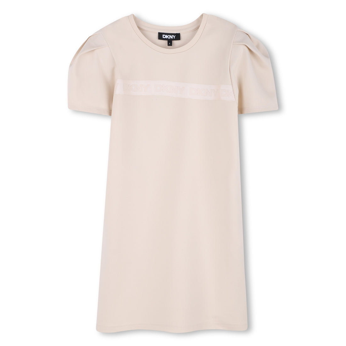 Short Sleeve Milano Dress with Printed Chest Detail
