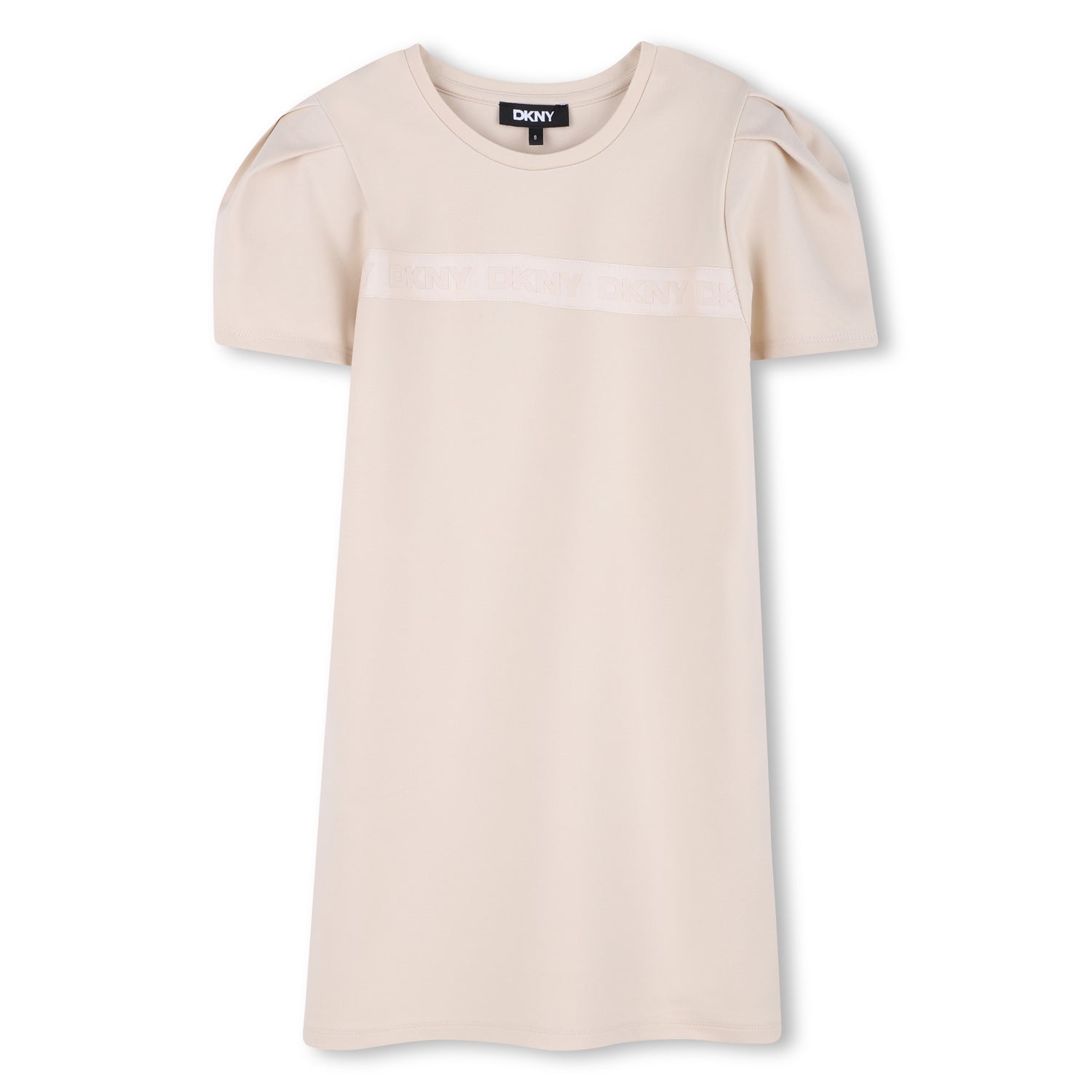 Short Sleeve Milano Dress with Printed Chest Detail