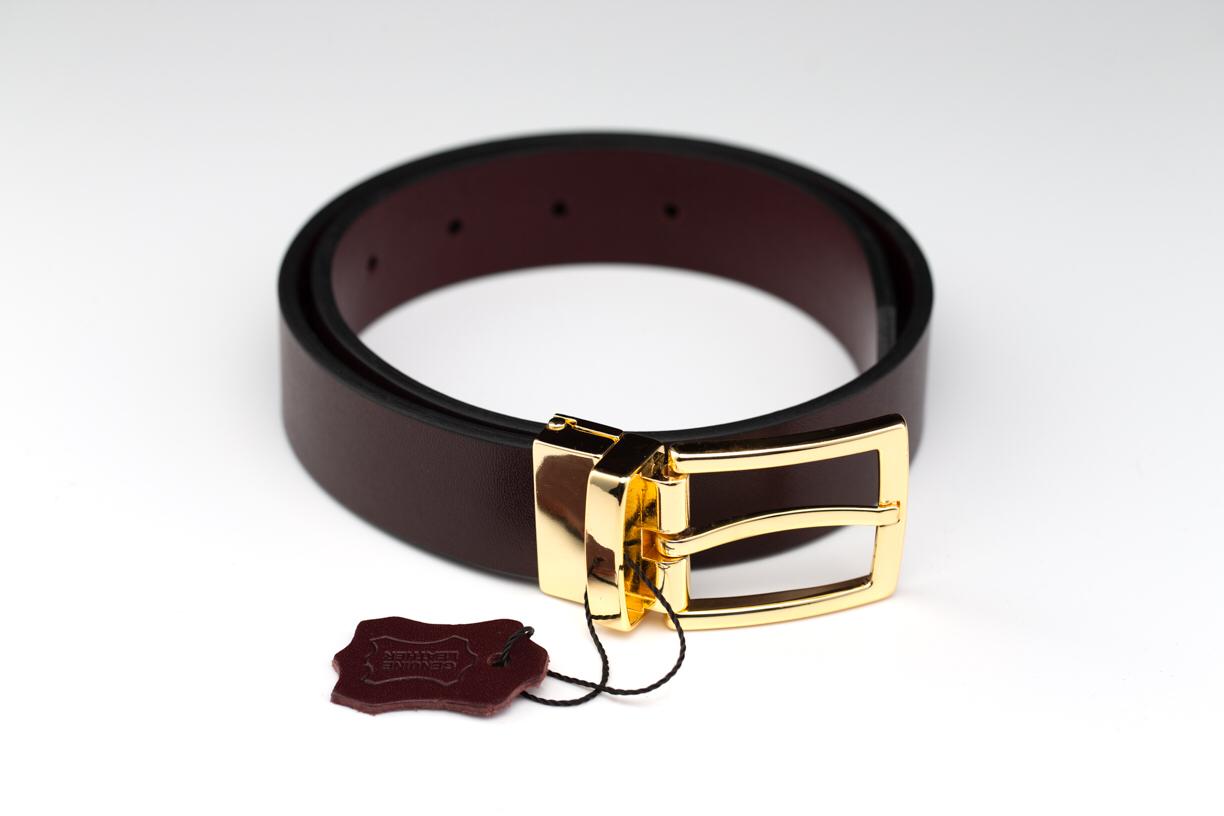 Kids Reversible Leather Belt