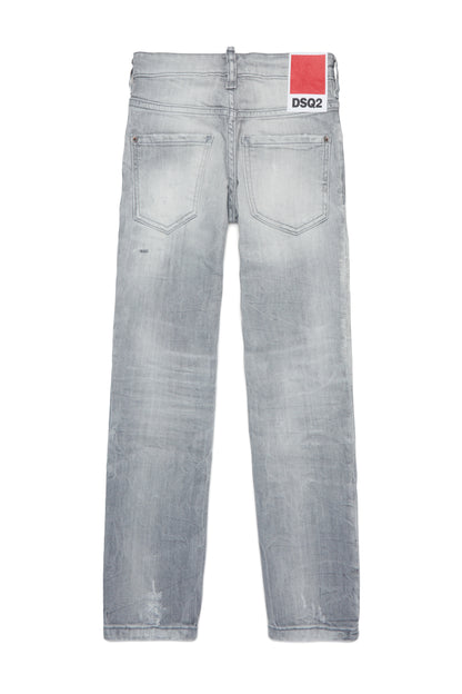 Light Wash Stretch Denim Jeans for Kids