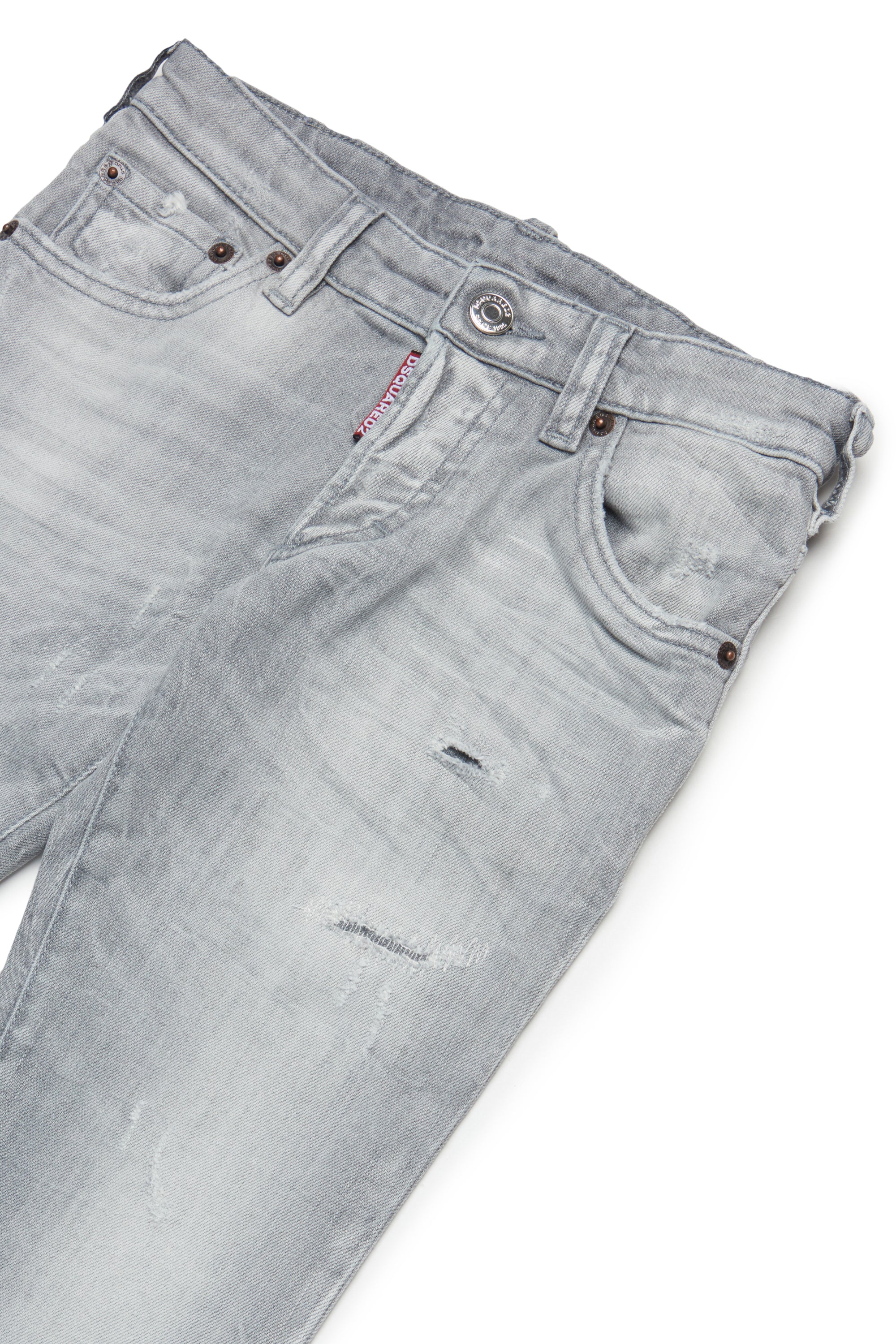 Light Wash Stretch Denim Jeans for Kids