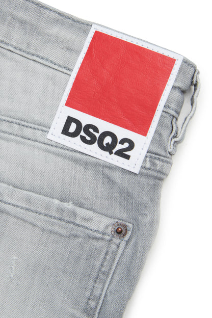 Light Wash Stretch Denim Jeans for Kids