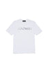 White Cotton Logo T-Shirt for Kids Dsquared Kid