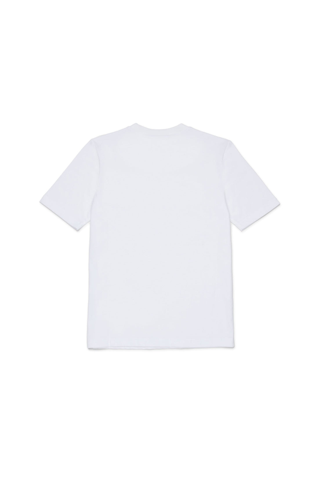 White Cotton Logo T-Shirt for Kids Dsquared Kid