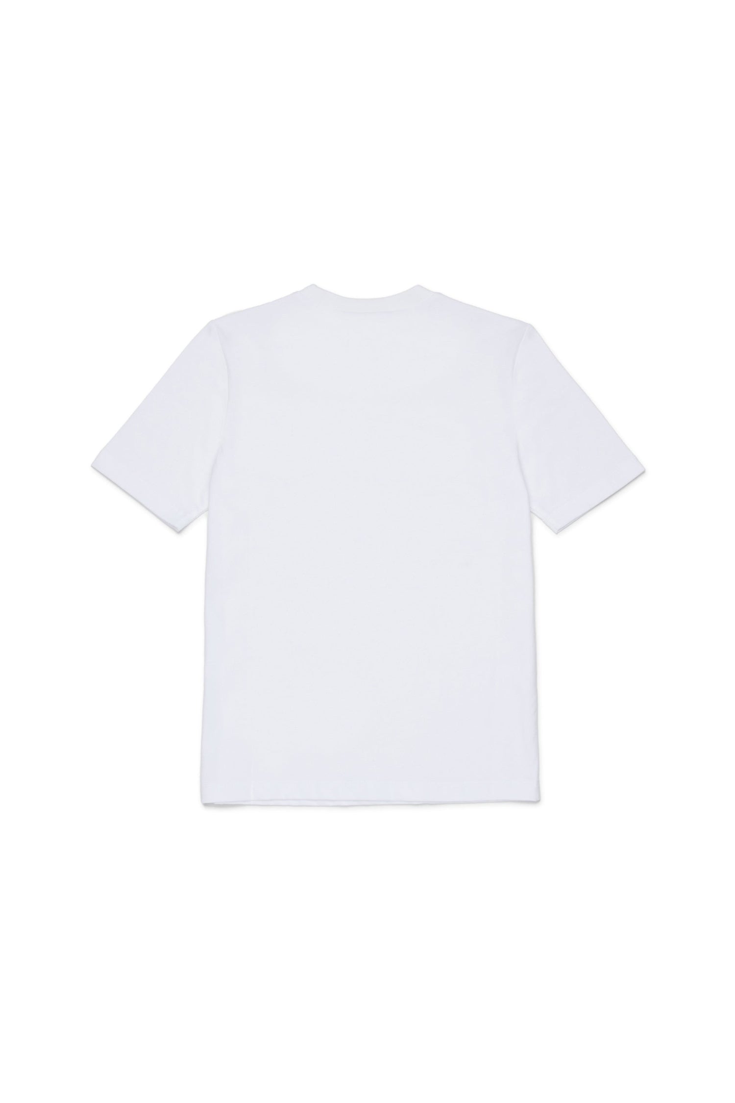 White Cotton Logo T-Shirt for Kids Dsquared Kid