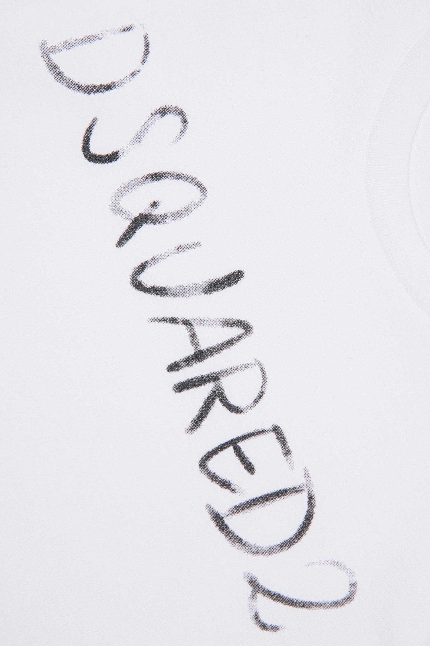 White Cotton Logo T-Shirt for Kids Dsquared Kid