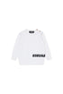 Cotton Logo Knit Sweater for Kids Dsquared Kid