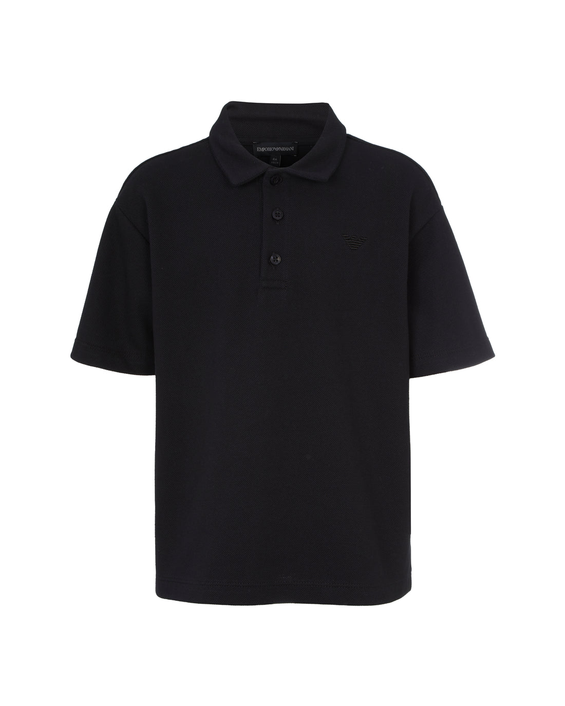 Essential Cotton Polo Shirt – Black