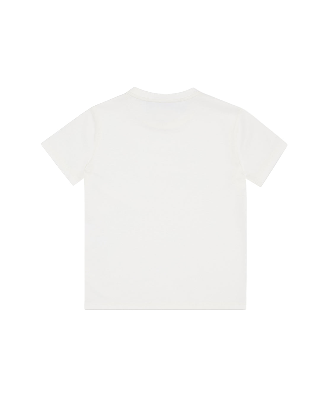 Classic White Cotton Tee for Kids