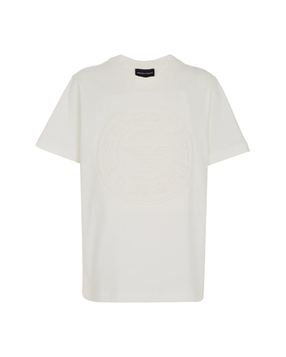 Organic Cotton Jersey T-Shirt with Logo