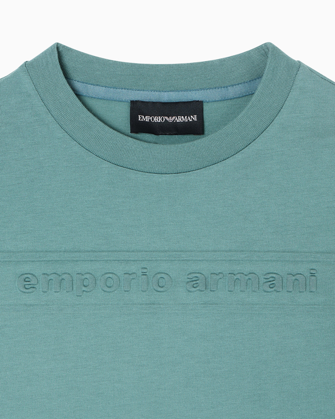 Comfort-Fit Cotton Jersey T-Shirt with Embossed Logo