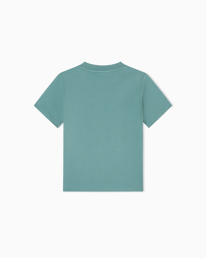 Comfort-Fit Cotton Jersey T-Shirt with Embossed Logo