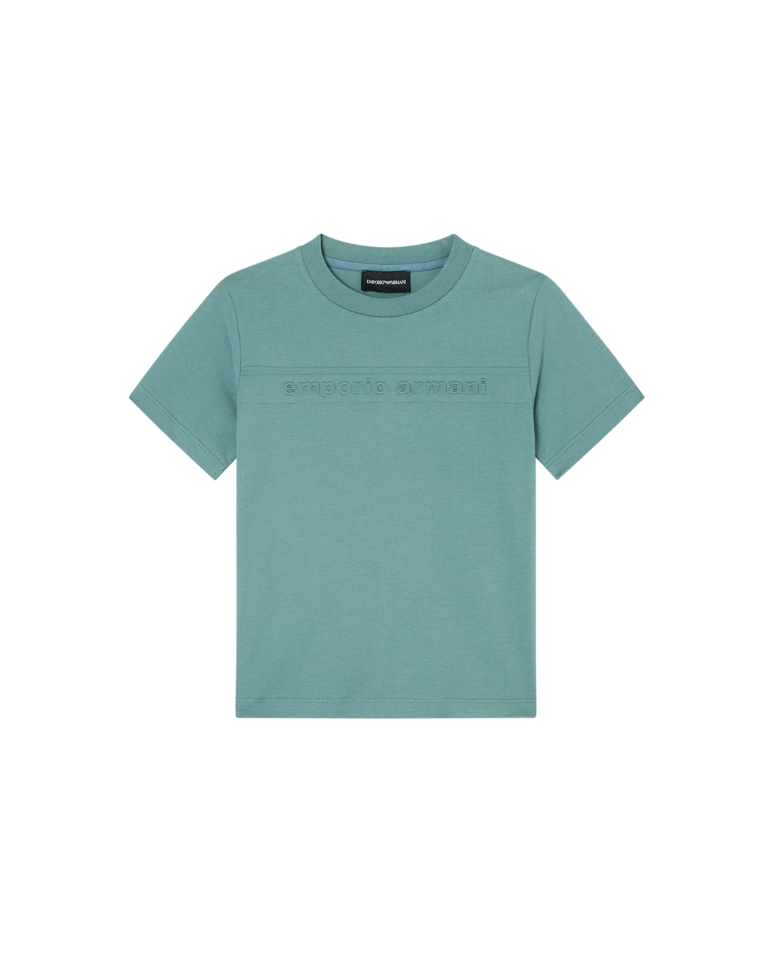 Comfort-Fit Cotton Jersey T-Shirt with Embossed Logo