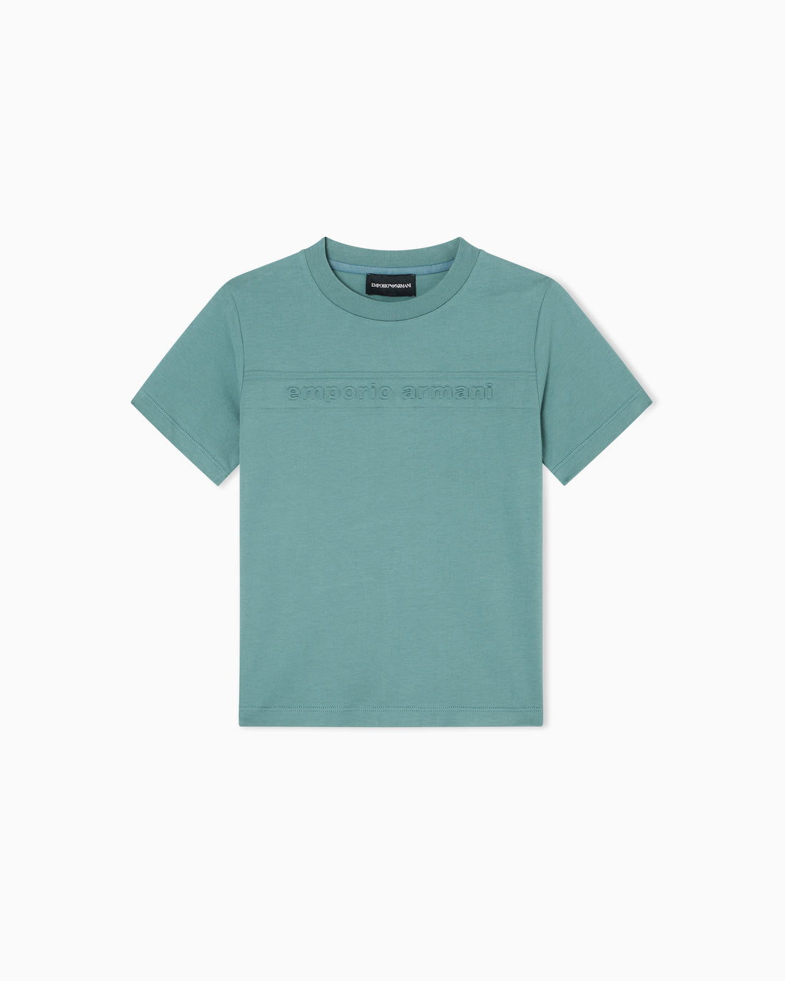 Comfort-Fit Cotton Jersey T-Shirt with Embossed Logo