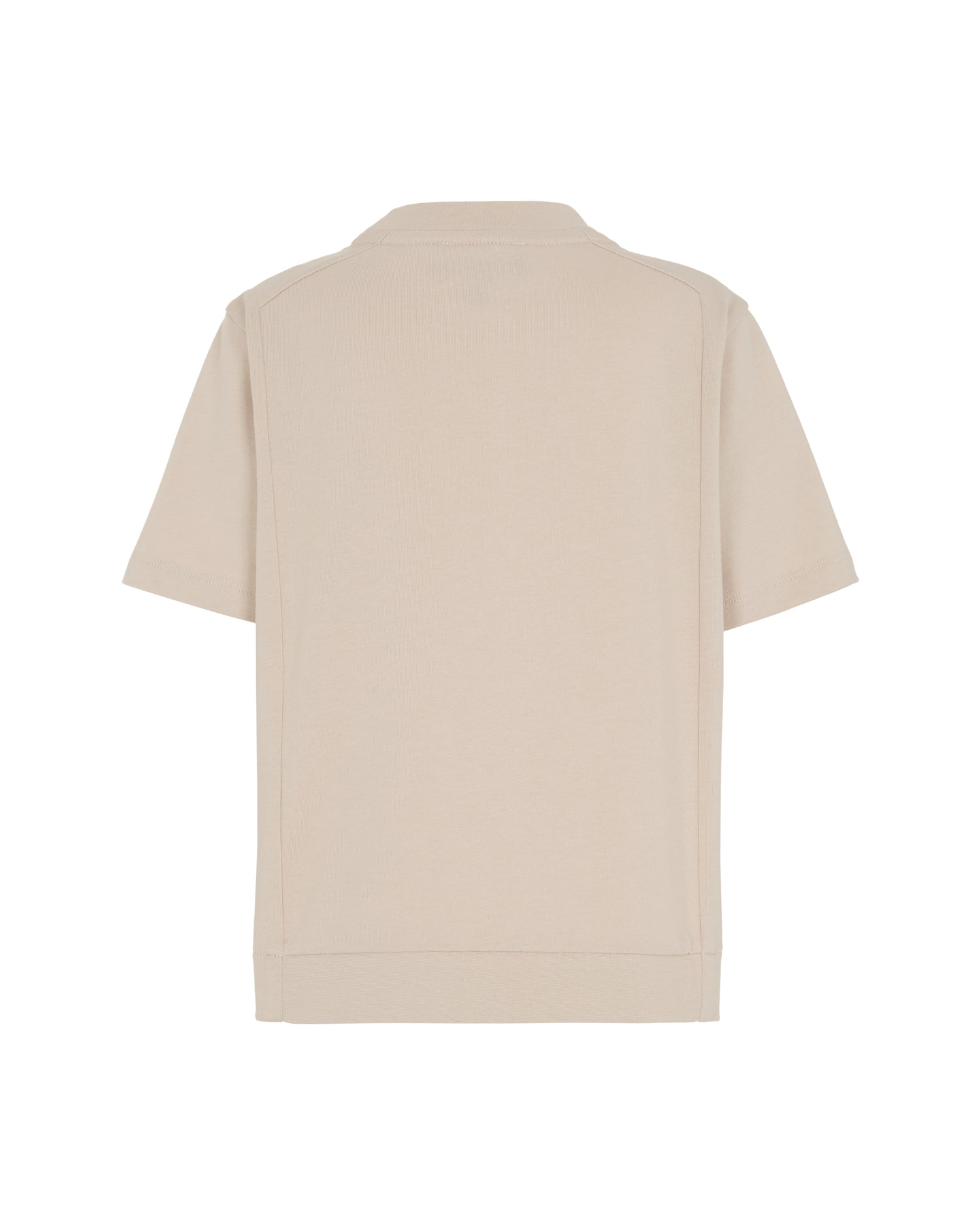 Comfort-Fit Cotton Jersey T-Shirt with Eagle Logo