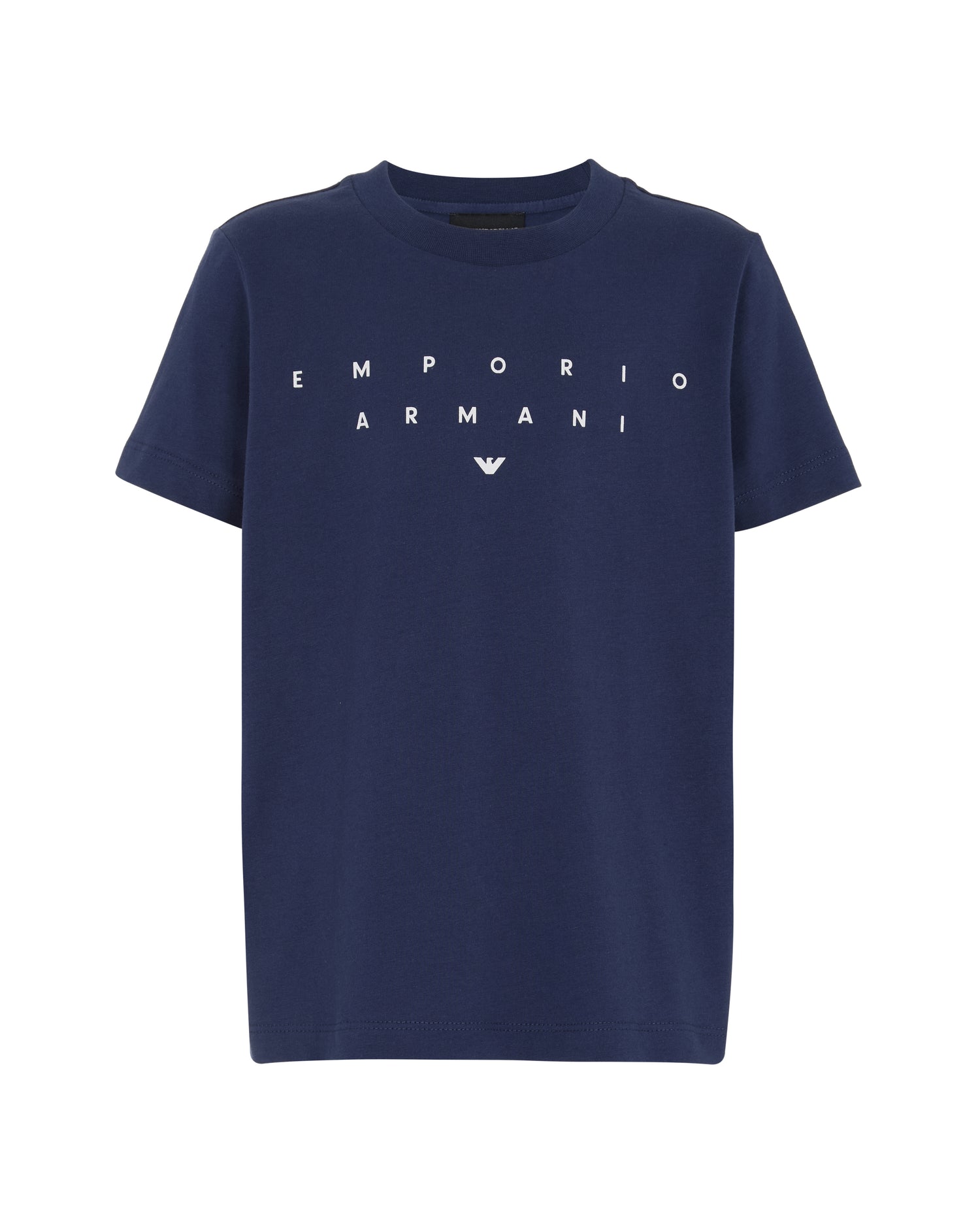 Three-Pack Cotton Jersey T-Shirts with Contrasting Logo Print