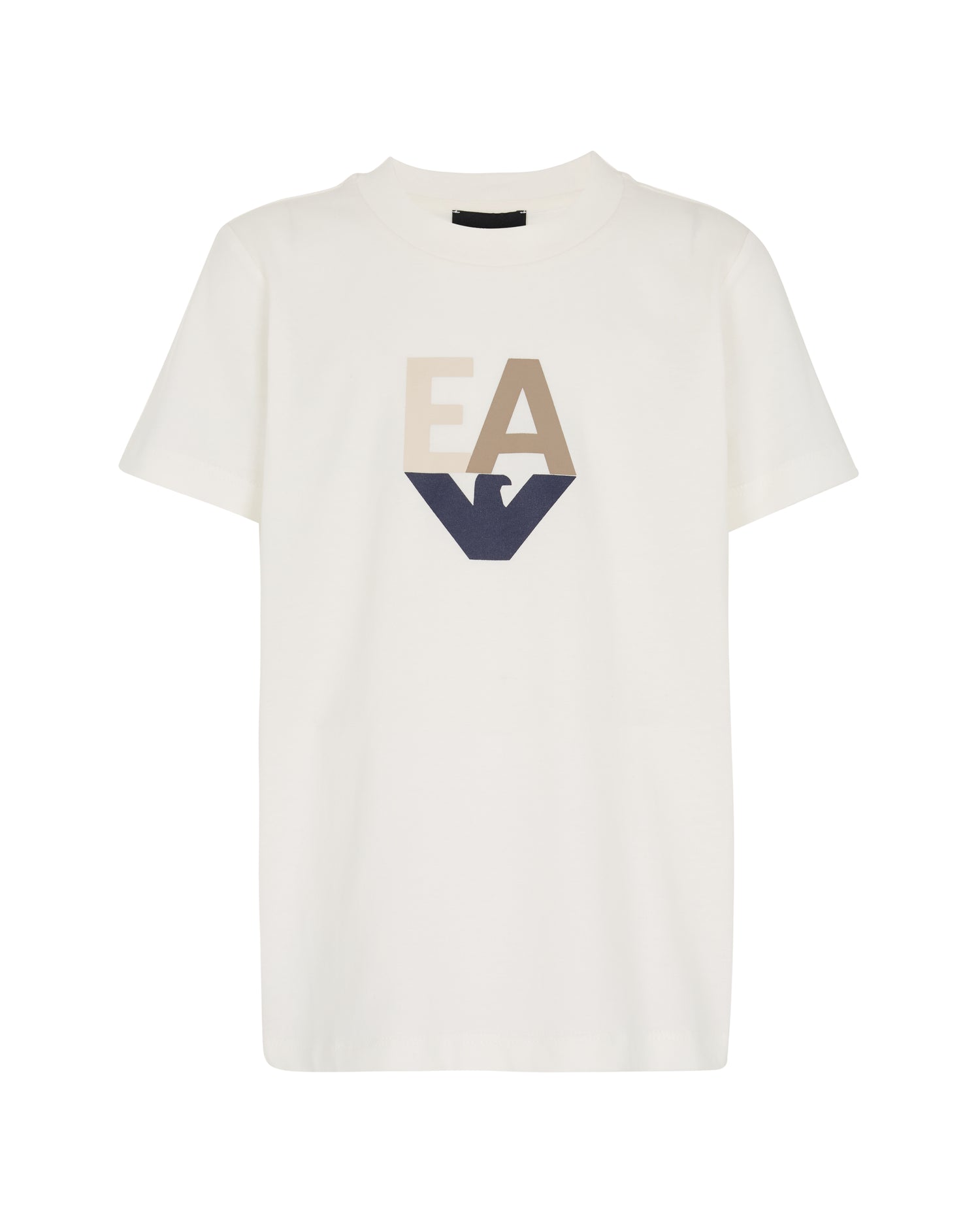 Three-Pack Cotton Jersey T-Shirts with Contrasting Logo Print