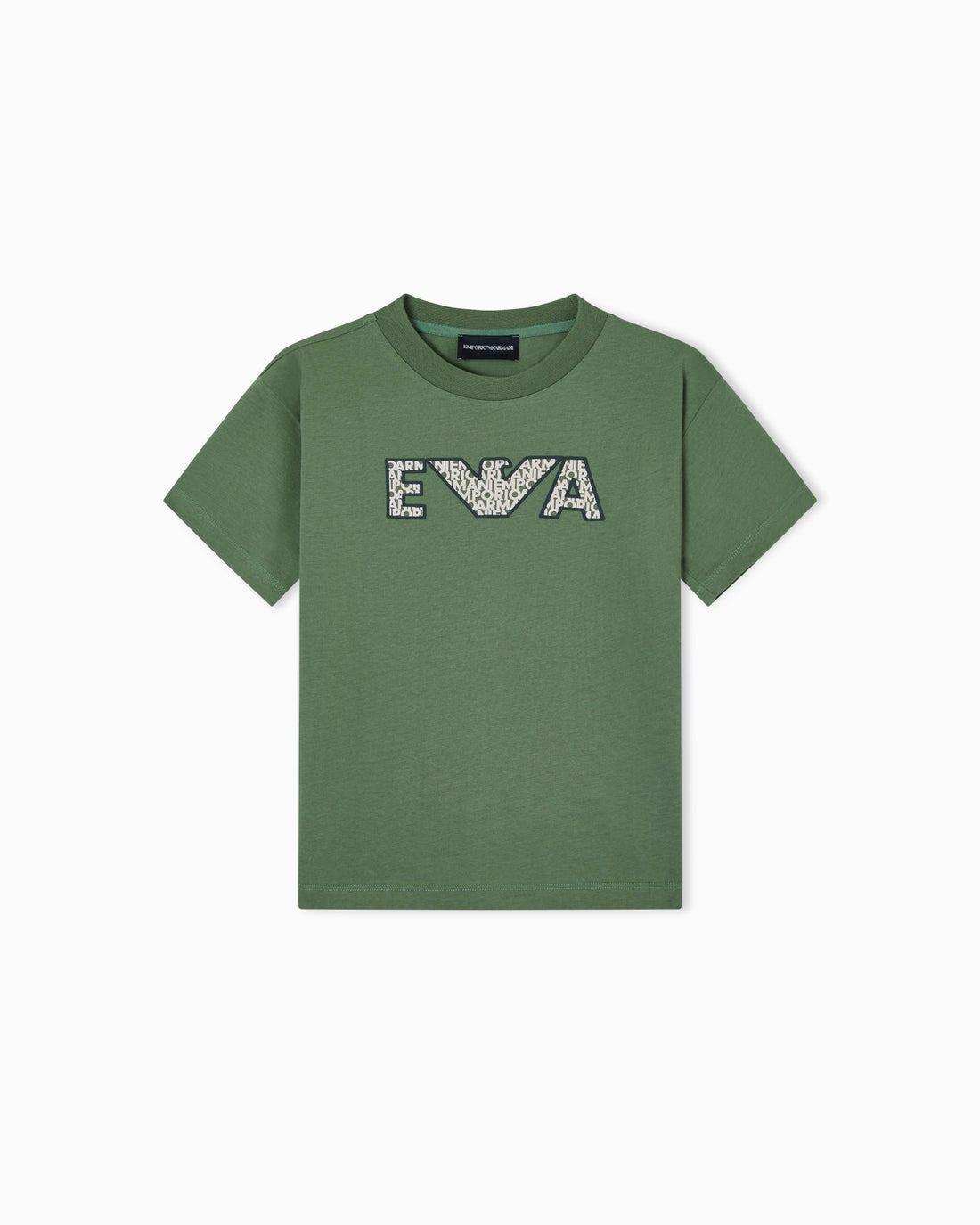 Jersey T-Shirt With Logo Embroidery Schoolsoutdesignerkidswear